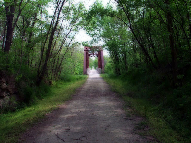 Photos from my bike ride on the Katy Trail, 2002