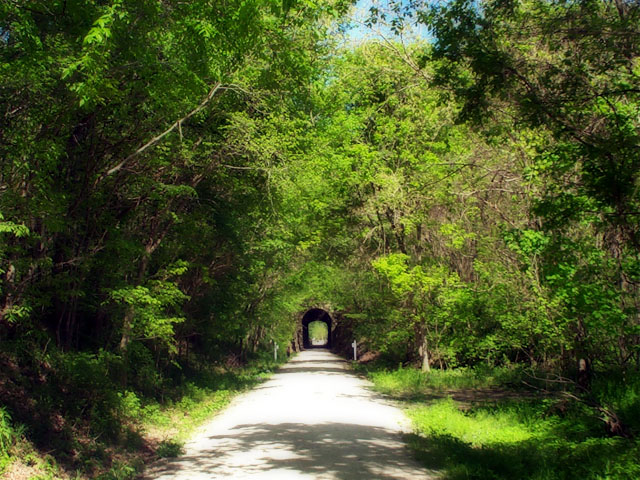 Photos from my bike ride on the Katy Trail, 2002