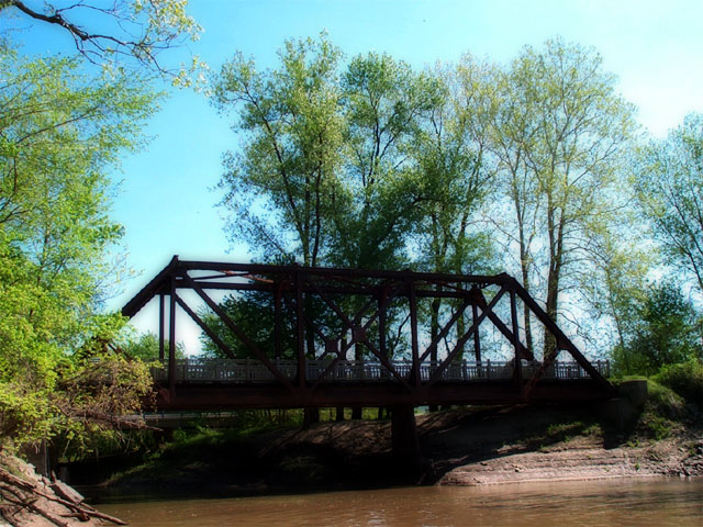 Photos from my bike ride on the Katy Trail, 2002