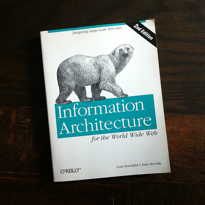 ‘Information Architecture for the World Wide Web’