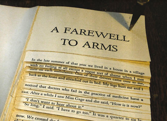 Undensed book #2: A Farewell to <strike> Arms </strike> Feet