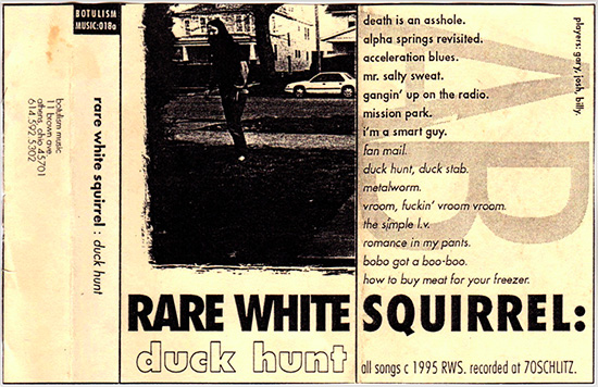 Rare White Squirrel